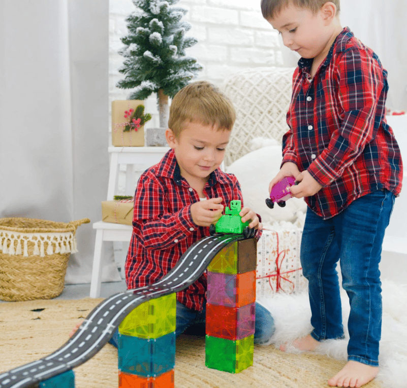 Magna-Tiles Downhill Duo 40-Piece Set Magnetic Kit | 68travel